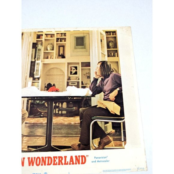 Lot of 2 Alex In Wonderland 1970 Movie Lobby Cards Comedy Donald Sutherland VTG - Picture 9 of 14
